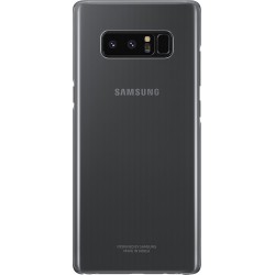 Coque pour Galaxy Note 8 N950 - rigide Samsung EF-QN950CB noire transparente