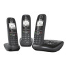 Dect rép Giga AS405A TRIO noir