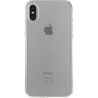 Coque semi-rigide transparente pour iPhone X