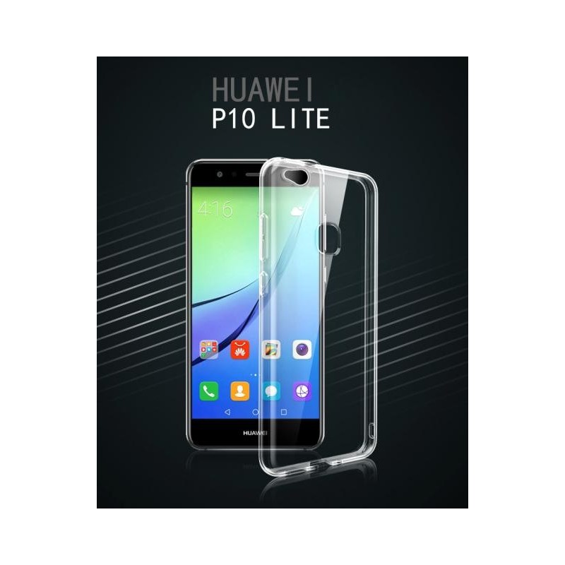 Minigel Ultra slim pour Huawei P10 Lite - Transparent