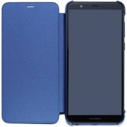 Etui pour Huawei P smart - Flip Cover bleu