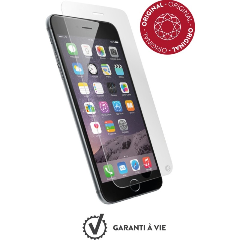 Verre trempé Force Glass pour iPhone 7/8 avec kit de pose