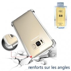 Minigel Antichoc pour Samsung G950/S8 -  renforts sur les angles transparente