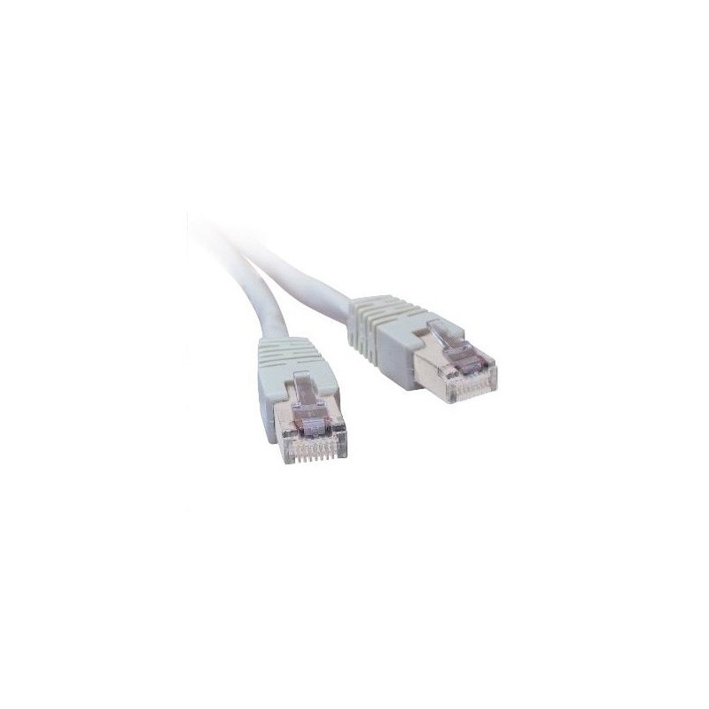 Câble Ethernet RJ45 droit et de catégorie 6 FTP.