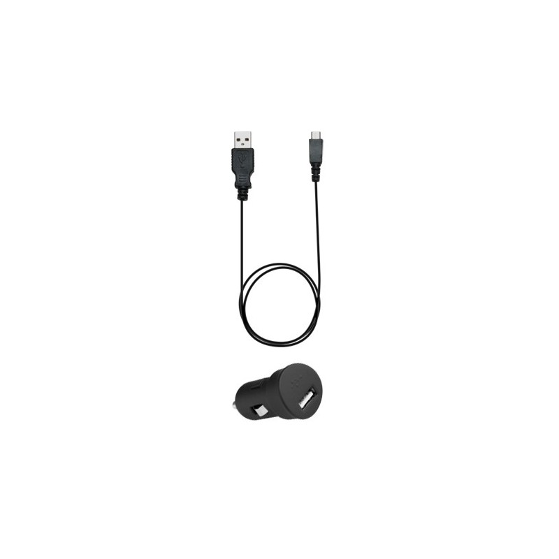 Mini chargeur allume-cigare universel 1A pour connectique micro USB