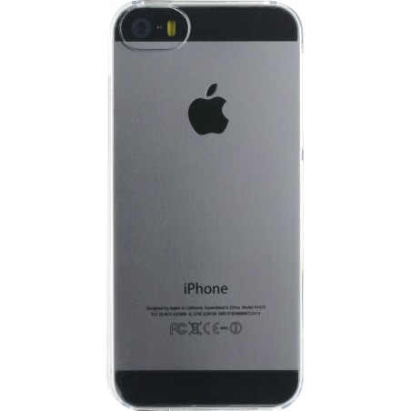 Coque pour iPhone 5/5S/SE - semi-rigide transparente 
