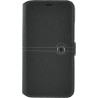 Etui pour iPhone X - folio Façonnable noir 