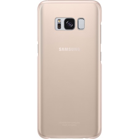 Coque  pour Samsung Galaxy S8 + G955 - rigide Samsung EF-QG955CP rose transparente