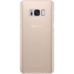 Coque rigide Samsung Galaxy S8 G950 rose transparente
