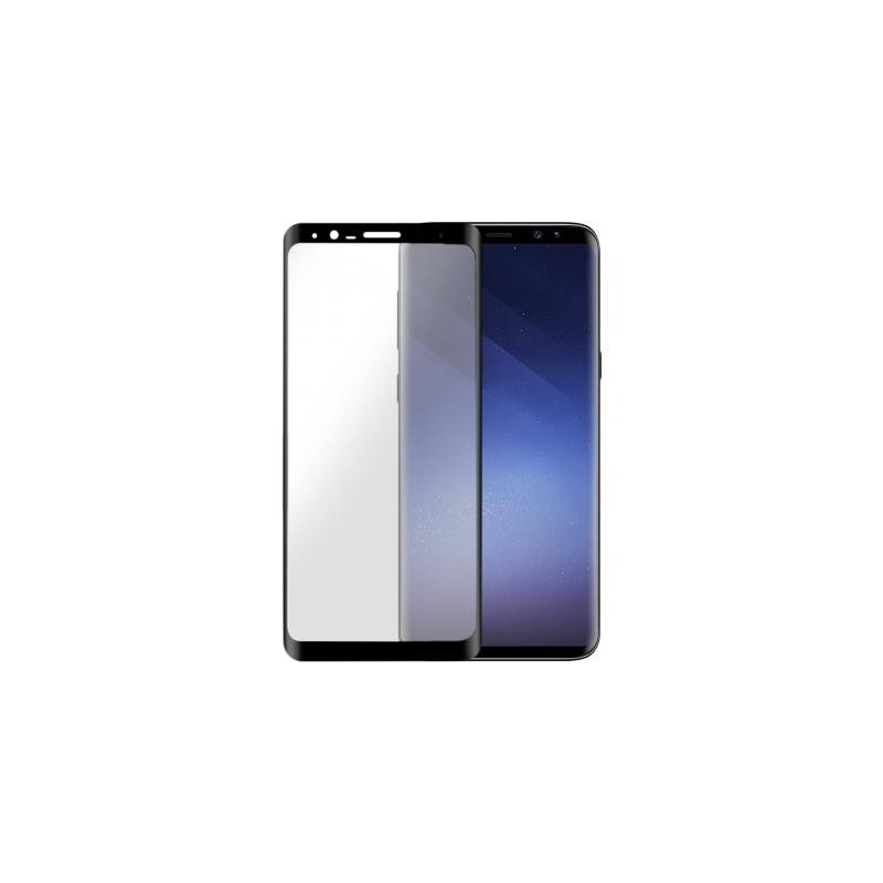 Verre trempé pour Samsung Galaxy S9+ G965 - contour noir