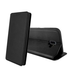 Etui pour Samsung J6 PLUS - Book case sans fenetre Noir