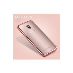 Coque pour Samsung J3 2017 - Minigel Bumcristal Rose