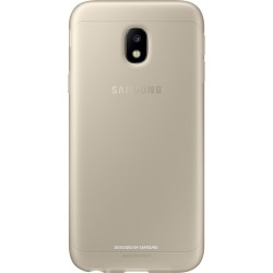 Coque pour Galaxy J3 J330 2017 - semi-rigide  Samsung EF-AJ330TF dorée translucide