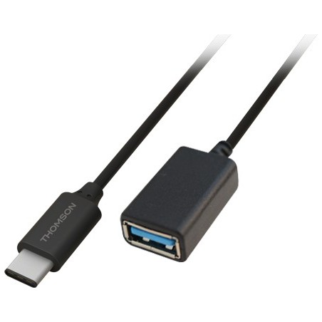 Adaptateur USB C/USB A noir Thomson