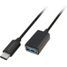 Adaptateur USB C/USB A noir Thomson