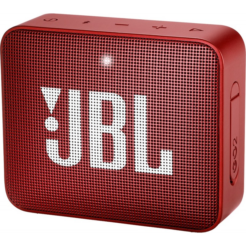 Mini enceinte portable Bluetooth rouge JBL Go 2