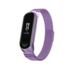 Bracelet metallique pour Xiaomi Mi Band 3 - violet