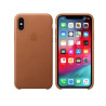 COQUE ORIGINE Apple iPhone Xs CUIR MARRON