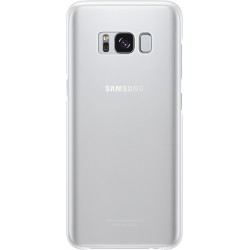 Coque pour Samsung Galaxy S8 + - rigide Samsung EF-QG955CS argentée transparente