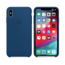 Coque pour l'iPhone Xs Max - en silicone bleu horizon