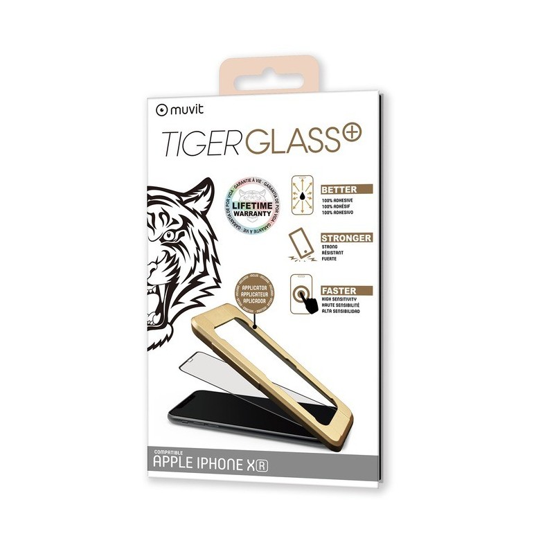  Verre Trempe Apple Iphone Xr - Tiger Glass Plus Full Glue