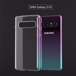 Coque pour Samsung Galaxy S10 - Minigel slim Transparent