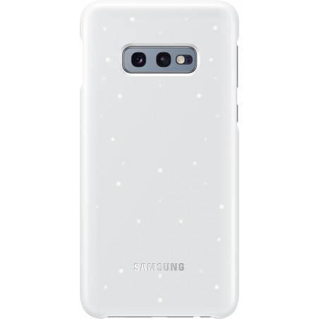 Coque Galaxy S10E G970 - avec affichage LED Samsung EF-NG950CW blanche 