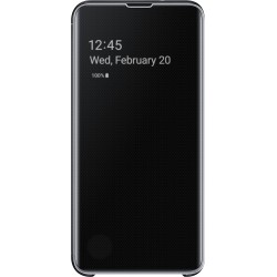 Etui Samsung Galaxy S10E - à rabat Clear View Cover Samsung EF-ZG970CB noir