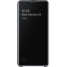 Etui Samsung Galaxy S10E - à rabat Clear View Cover Samsung EF-ZG970CB noir