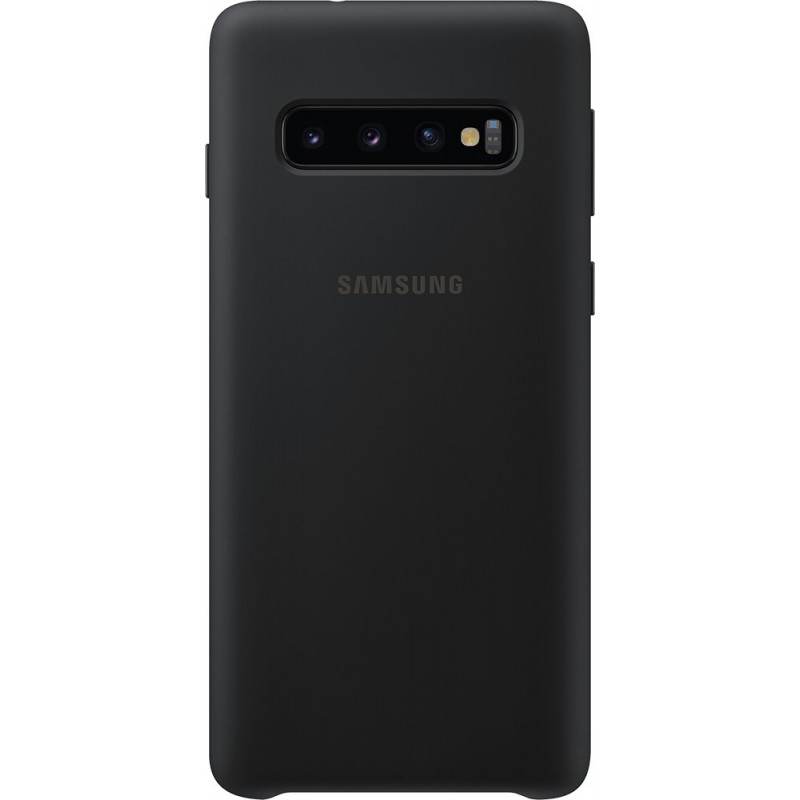 Coque Galaxy S10 G973 - semi-rigide noire Samsung EF-PG973TB
