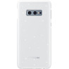 Coque Galaxy S10 G973 - avec affichage LED Samsung EF-KG973CW blanche