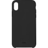 Coque iPhone XR Puro semi-rigide noire Icon 