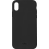 Coque iPhone XS Max Puro semi-rigide noire Icon