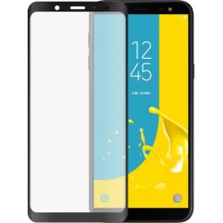 Verre trempé Samsung Galaxy J6+ 2018 - 2.5D contour noir