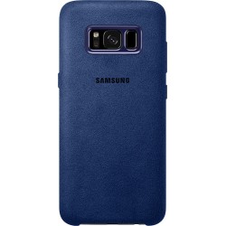 Coque pour Galaxy S8 + G955 - rigide Samsung EF-XG955AL en Alcantara bleu