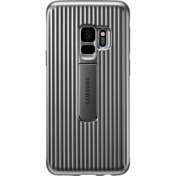 Coque pour Galaxy S9 G960 - rigide et renforcée Samsung EF-RG960CS argentée 