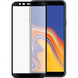 Protège-écran Samsung Galaxy J4+ J415  verre trempé 2.5D contour noir 