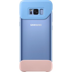 Coque pour Galaxy S8 + Pop Cover Samsung EF-MG955CL transparente et bleue