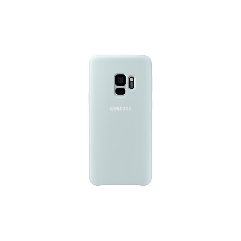 Coque pour Samsung S9 - Silicone Bleu 