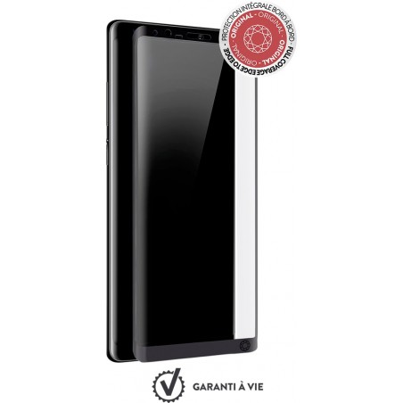Verre trempé pour Samsung Galaxy Note 9 - Force Glass contour noir 