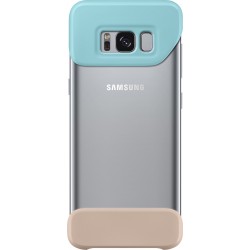 Coque pour Galaxy S8 G950 - Pop Cover Samsung EF-MG950CM transparente et verte
