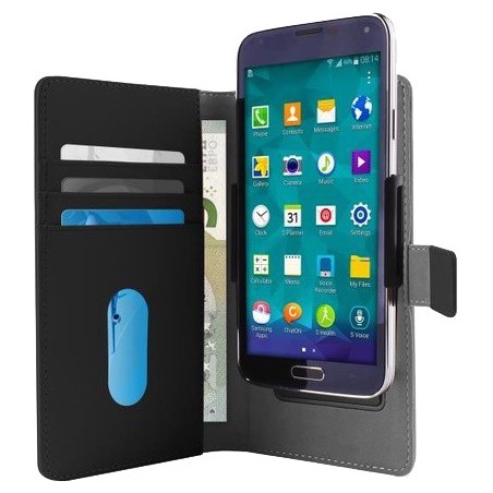 Etui folio universel Smart Wallet Puro taille XL noir