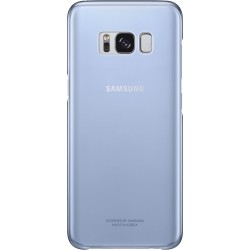 Coque pour Samsung Galaxy S8 G950 - souple Samsung EF-QG950CL bleue transparente