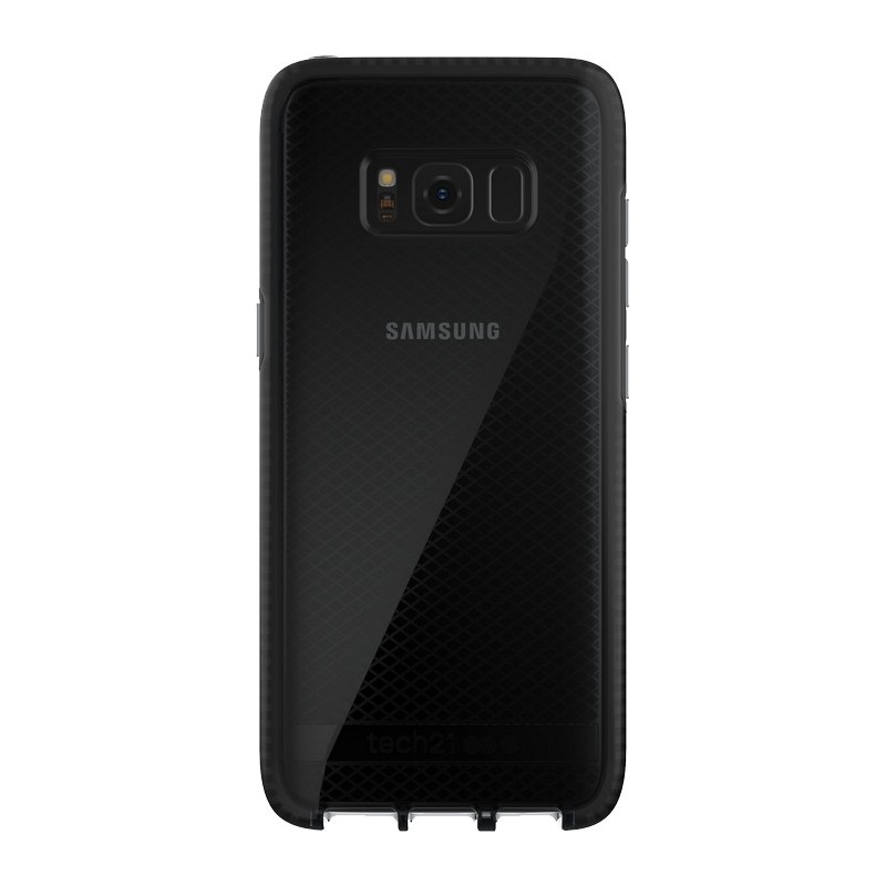 Coque pour Samsung Galaxy S8 + G955 - semi-rigide Evo Check Tech 21 noire