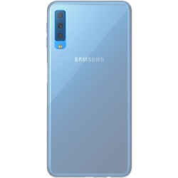 Coque pour Samsung Galaxy A7 A750 2018 - semi-rigide transparente 
