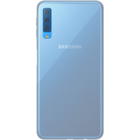 Coque pour Samsung Galaxy A7 A750 2018 - semi-rigide transparente 