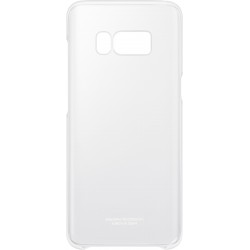 Coque pour Samsung Galaxy S8 G950 - rigide Samsung EF-QG950CS argentée transparente