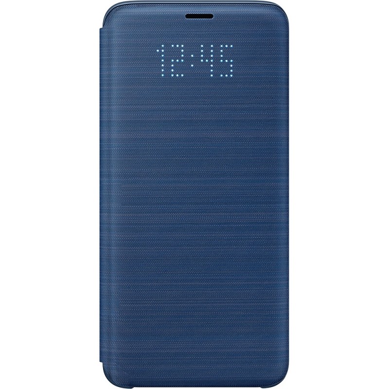 Etui pour Galaxy S9 G960 - LED View Cover Samsung bleu