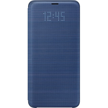 Etui pour Galaxy S9+ G965 - LED View Cover Samsung bleu