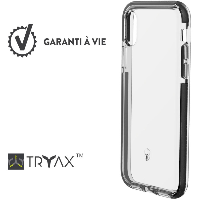 Coque pour iPhone X/XS - renforcée Force Case Life transparente